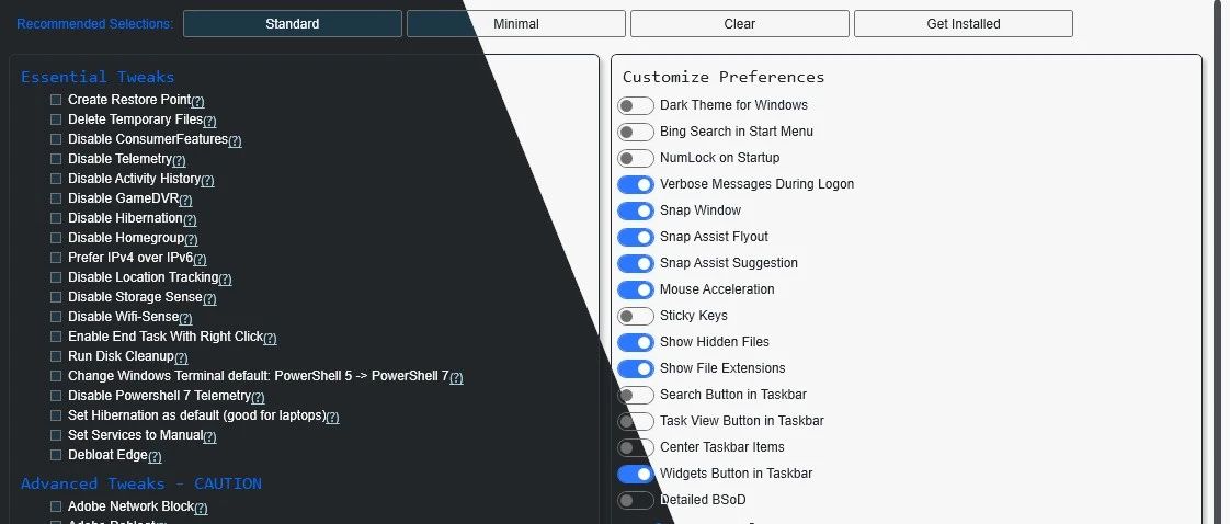 一个强大且灵活的 Windows 系统管理工具，开源免费！